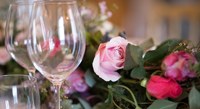 Floral arrangements for private events